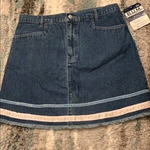 BUM EQUIPMENT Jeanswear Skirt - New